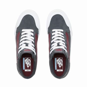 Panske Kotnikove Tenisky Vans Style 112 Mid Pro Kráľovská Modrá VA56WANXY